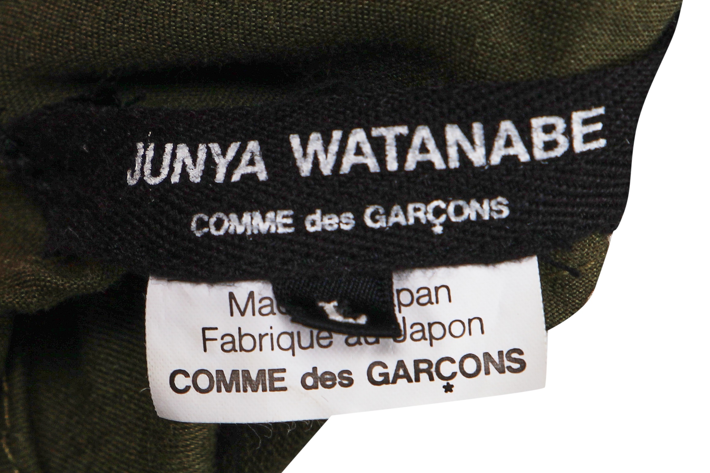 JUNYAWATANABE COMMEdesGARCONSCDGコムデギャルソン JUNYA WATANABE COMME des GARCONS Asymmetric Drawcord Jacket Black