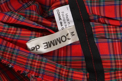 Lot 542 - A Comme des Garçons cotton tartan halter-neck dress, 'Lost Empire' collection, Spring-Summer 2006