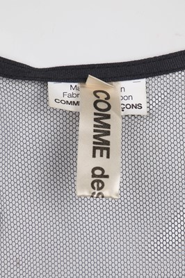 Lot 541 - A Comme des Garçons black tulle bodice, 'Dark Romance, Witch' collection, Autumn-Winter 2004-05