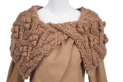 Lot 480 - Christian Dior by John Galliano camel wool-cashmere ensemble, 'Sportswear' collection, Autumn-Winter 1999-2000