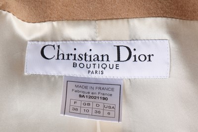 Lot 480 - Christian Dior by John Galliano camel wool-cashmere ensemble, 'Sportswear' collection, Autumn-Winter 1999-2000