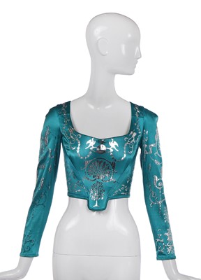 Lot 450 - A Vivienne Westwood 'Boulle' sleeved corset, probably 'Salon' collection, Spring-Summer 1992