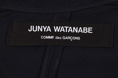 Lot 146 - A Junya Watanabe/Comme des Garçons navy wool dress, Spring-Summer 1999