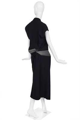 Lot 146 - A Junya Watanabe/Comme des Garçons navy wool dress, Spring-Summer 1999