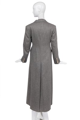 Lot 64 - A Vivienne Westwood complete grey flannel ensemble, 'Anglomania' collection, Autumn-Winter, 1993-94