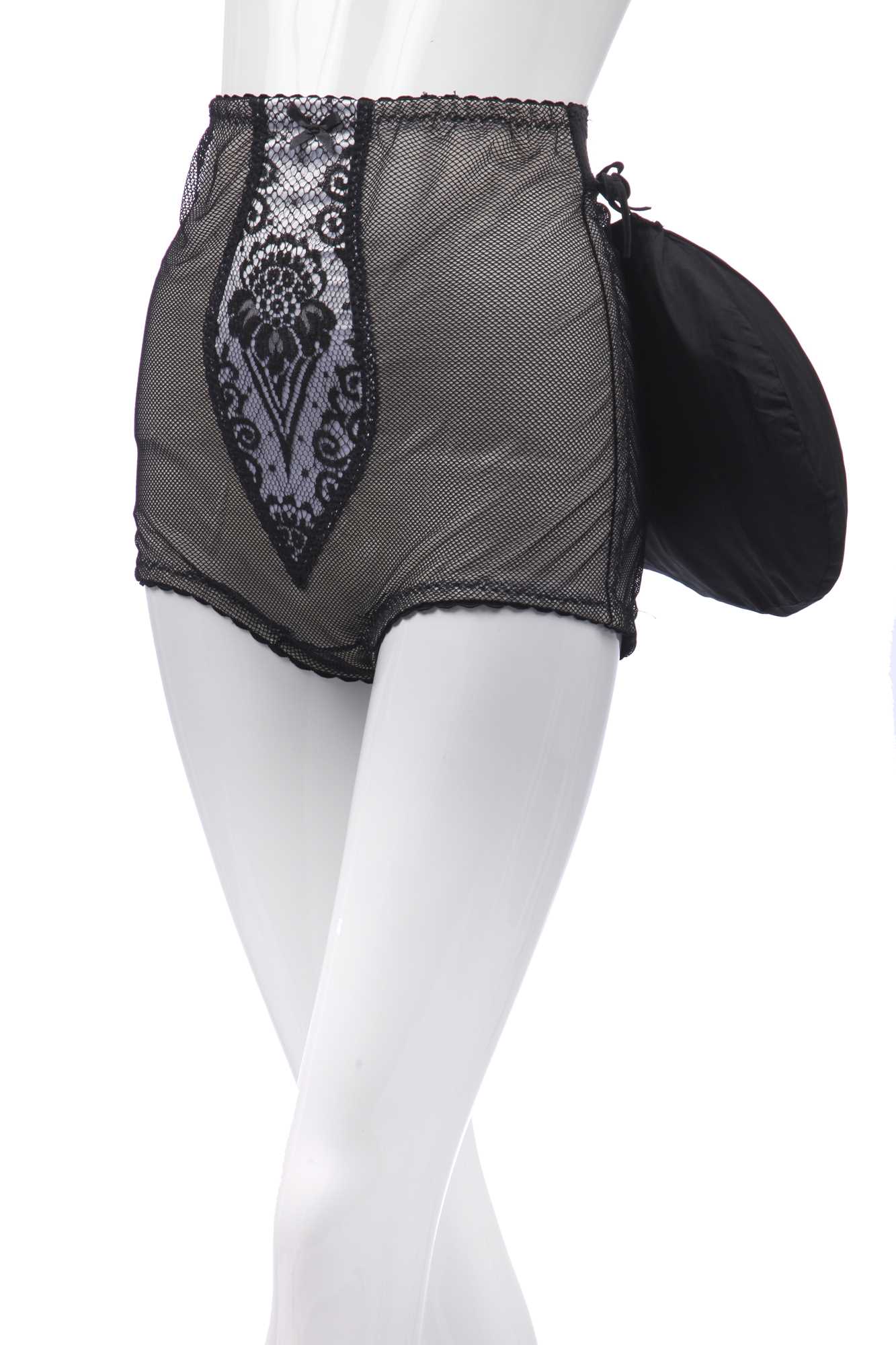 Click for high resolution Lot 65 - A rare Vivienne Westwood stretch-girdle and bum pad, 'On Liberty' collection, Autumn-Winter, 1994-95