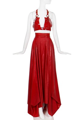 Lot 147 - A Lady Gaga-worn 'Red Bleeding' look from the '911' music video, 2020