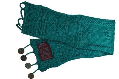 Lot 84 - A rare John Galliano knitted breastband 'The Ludic Game' collection, Autumn-Winter, 1985-86