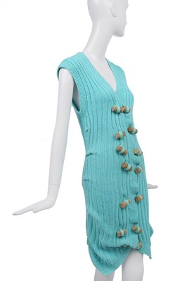 Lot 81 - A rare John Galliano knitted tunic 'The Ludic Game' collection, Autumn-Winter, 1985-86