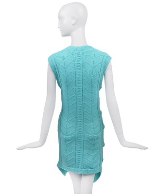 Lot 81 - A rare John Galliano knitted tunic 'The Ludic Game' collection, Autumn-Winter, 1985-86