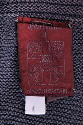Lot 89 - A John Galliano textured sweater, 'Fallen Angels' collection, Spring-Summer 1986