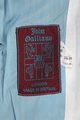 Lot 94 - A John Galliano viscose ensemble, Spring-Summer, 1987