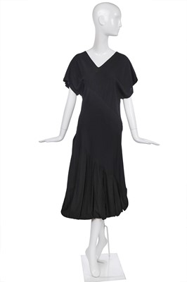 Lot 101 - A John Galliano bias-cut and pleated dress, Spring-Summer, 1987
