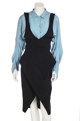 Lot 212 - A John Galliano pinafore ensemble, Spring-Summer 1987