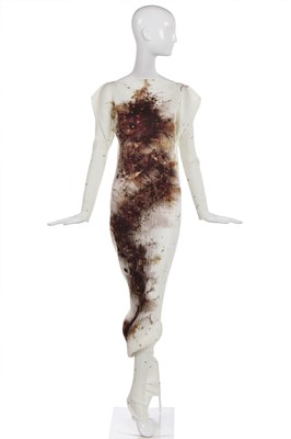 Lot 534 - An Issey Miyake/Cai Guo-Qiang Guest Artists Series 4 'Gunpowder Dragon or Rainbow Serpent' jumpsuit, 1998