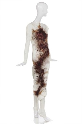 Lot 534 - An Issey Miyake/Cai Guo-Qiang Guest Artists Series 4 'Gunpowder Dragon or Rainbow Serpent' jumpsuit, 1998