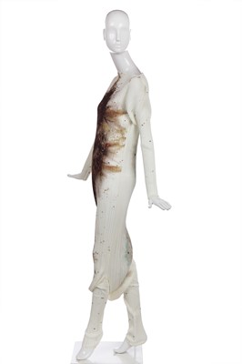 Lot 534 - An Issey Miyake/Cai Guo-Qiang Guest Artists Series 4 'Gunpowder Dragon or Rainbow Serpent' jumpsuit, 1998