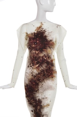 Lot 534 - An Issey Miyake/Cai Guo-Qiang Guest Artists Series 4 'Gunpowder Dragon or Rainbow Serpent' jumpsuit, 1998