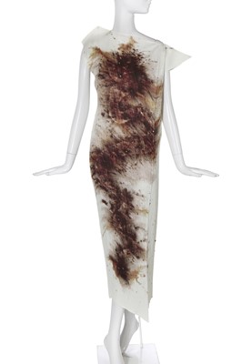 Lot 321 - An Issey Miyake/Cai Guo-Qiang Guest Artists Series 4 'Gunpowder Dragon or Rainbow Serpent' dress, 1998