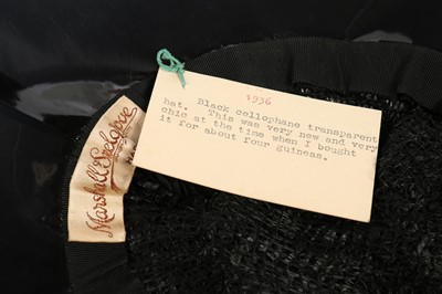 Lot 288 - Nine quirky and colourful hats, 1930s-40s,...