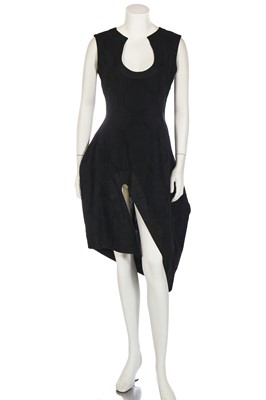 Lot 151 - A John Galliano black linen dress, 'Greek Widows...' collection, Spring-Summer 1990