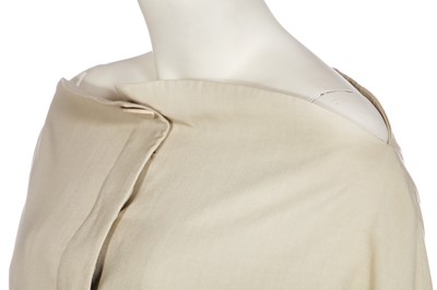 Lot 150 - A John Galliano calico wool-blend suit, 'Greek Widows...' collection, Spring-Summer 1990