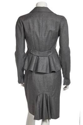 Lot 147 - Two John Galliano wool suits, 'Cabaret' collection, Autumn-Winter 1998-99