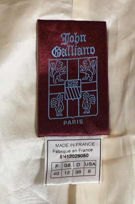 Lot 147 - Two John Galliano wool suits, 'Cabaret' collection, Autumn-Winter 1998-99