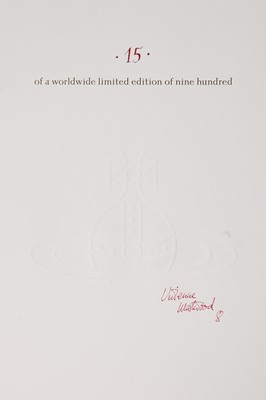 Lot 75 - A Vivienne Westwood Limited edition Opus Manifesto book, 2011
