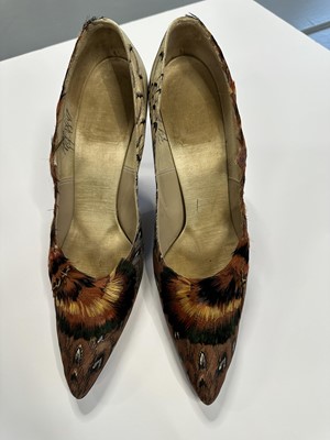 Lot 257 - A pair of Roger Vivier for Christian Dior stilettos, 1957