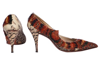 Lot 257 - A pair of Roger Vivier for Christian Dior stilettos, 1957