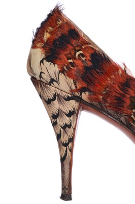 Lot 257 - A pair of Roger Vivier for Christian Dior stilettos, 1957