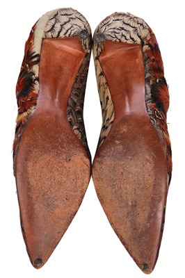 Lot 257 - A pair of Roger Vivier for Christian Dior stilettos, 1957