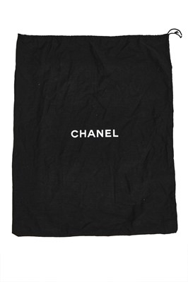 Lot 178 - A Chanel quilted black lambskin leather classic double flap bag, 2000-2002