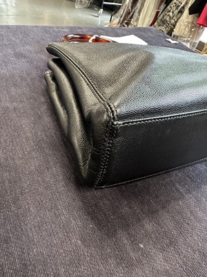 Lot 148 - A Chanel caviar leather handbag, 1997-1999