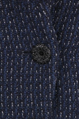 Lot 165 - A Chanel ink-blue tweed suit, Cruise collection, 2002