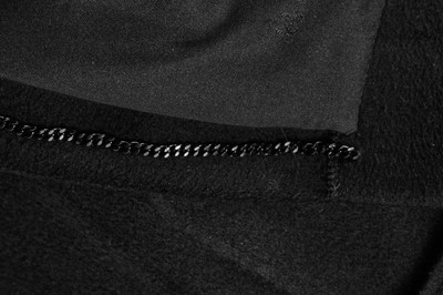 Lot 159 - A Chanel ink-black fine cashmere jacket, Autumn-Winter 1998-99