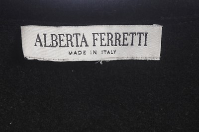 Lot 190 - An Alberta Ferretti beaded black evening ensemble, circa 1998