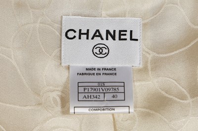 Lot 8 - A Chanel ivory silk-faille dress, Spring-Summer 2001