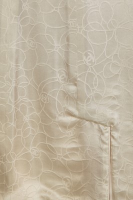 Lot 8 - A Chanel ivory silk-faille dress, Spring-Summer 2001