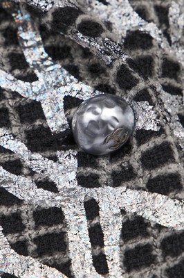 Lot 149 - A Chanel fantasy tweed double-breasted jacket, Spring-Summer 2012