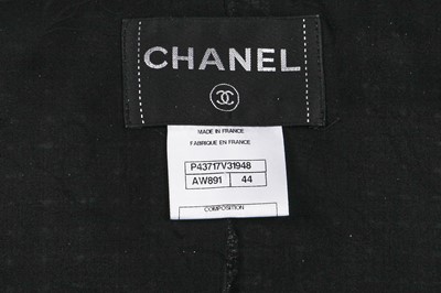 Lot 149 - A Chanel fantasy tweed double-breasted jacket, Spring-Summer 2012
