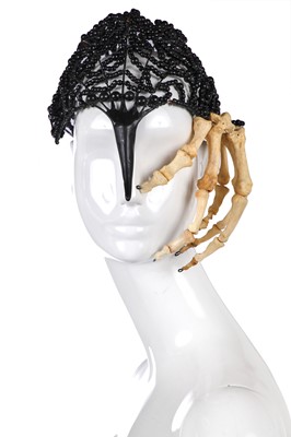 Lot 461 - A Simon Costin for Alexander McQueen skeletal hand headdress, 'Dante' collection, Autumn-Winter 1996-97