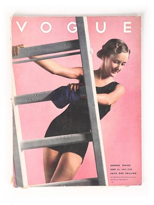 Lot 305 - British Vogue magazines, 1937-39, 24 issues...