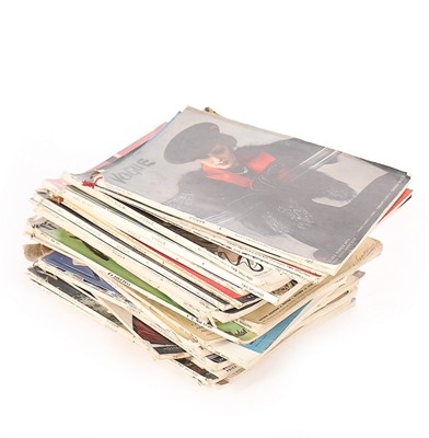 Lot 305 - British Vogue magazines, 1937-39, 24 issues...