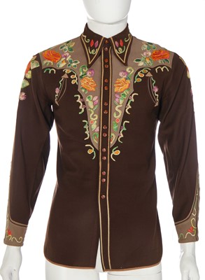 Lot 282 - Viola Grae  and Globe Taylors men's embellished shirts
