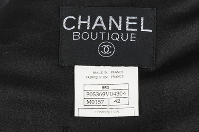 Lot 19 - A Chanel royal-blue bouclé tweed jacket, Autumn-Winter 1995-96