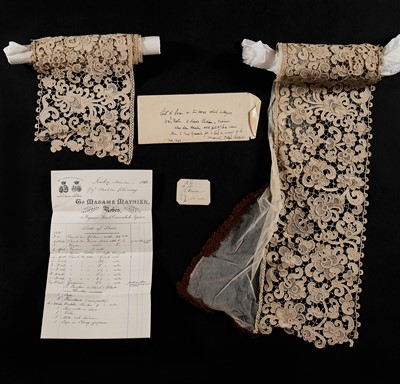 Lot 518 - A large general collection of lace, mainly 19th century