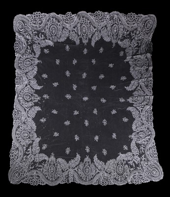 Lot 541 - Two bridal veils, late 19th century