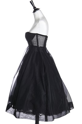 Lot 375 - A Christian Dior black tulle petticoat, late 1950s